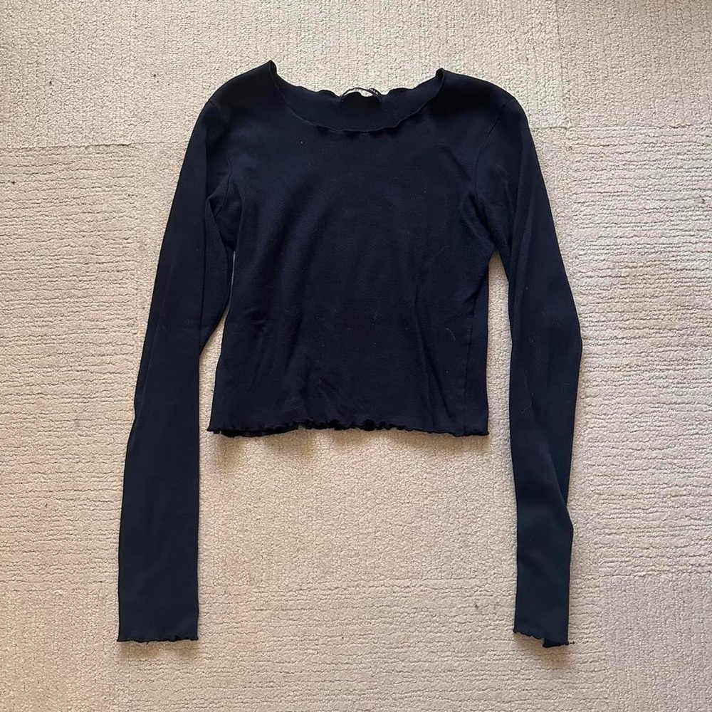 Brandy Melville Navy Longsleeve
